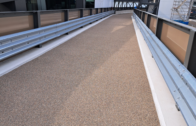 Betonnen hellingbaan